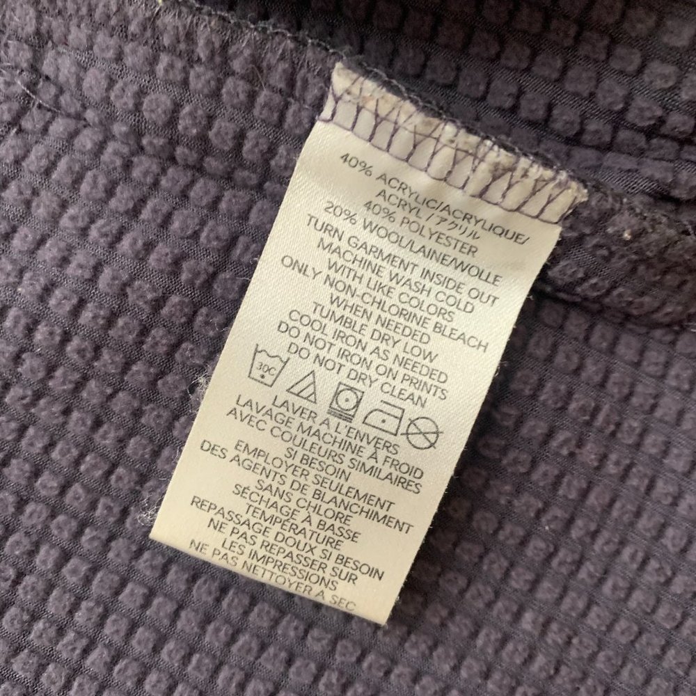 B by Burton Military Style Button Up Mid Weight Jacket Women's Size XS purple - Picture 11 of 11